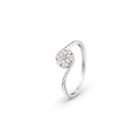 Anello Bliss Donna Bl cheri in Oro bianco Diamante 20111392